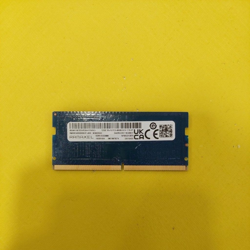 ram laptop ramaxel 12gb ddr5 4800B copotan