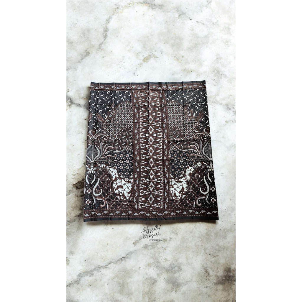 SARUNG BATIK ALUSAN AKSARA | SARUNG MOTIF BATIK