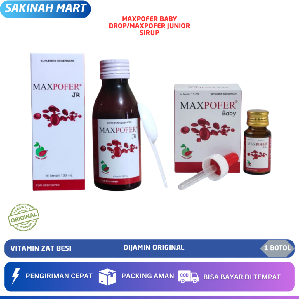 Maxpofer Baby drop/Maxpofer Junior Sirup