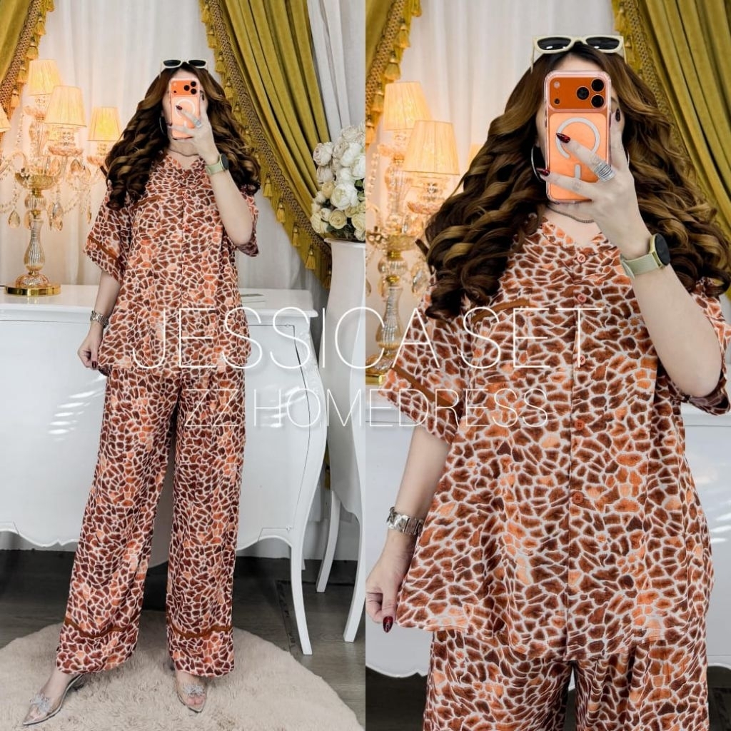 ONE SET JESSICA By. Zz Homedress | One Set Premium | Ori By Zz Homedress