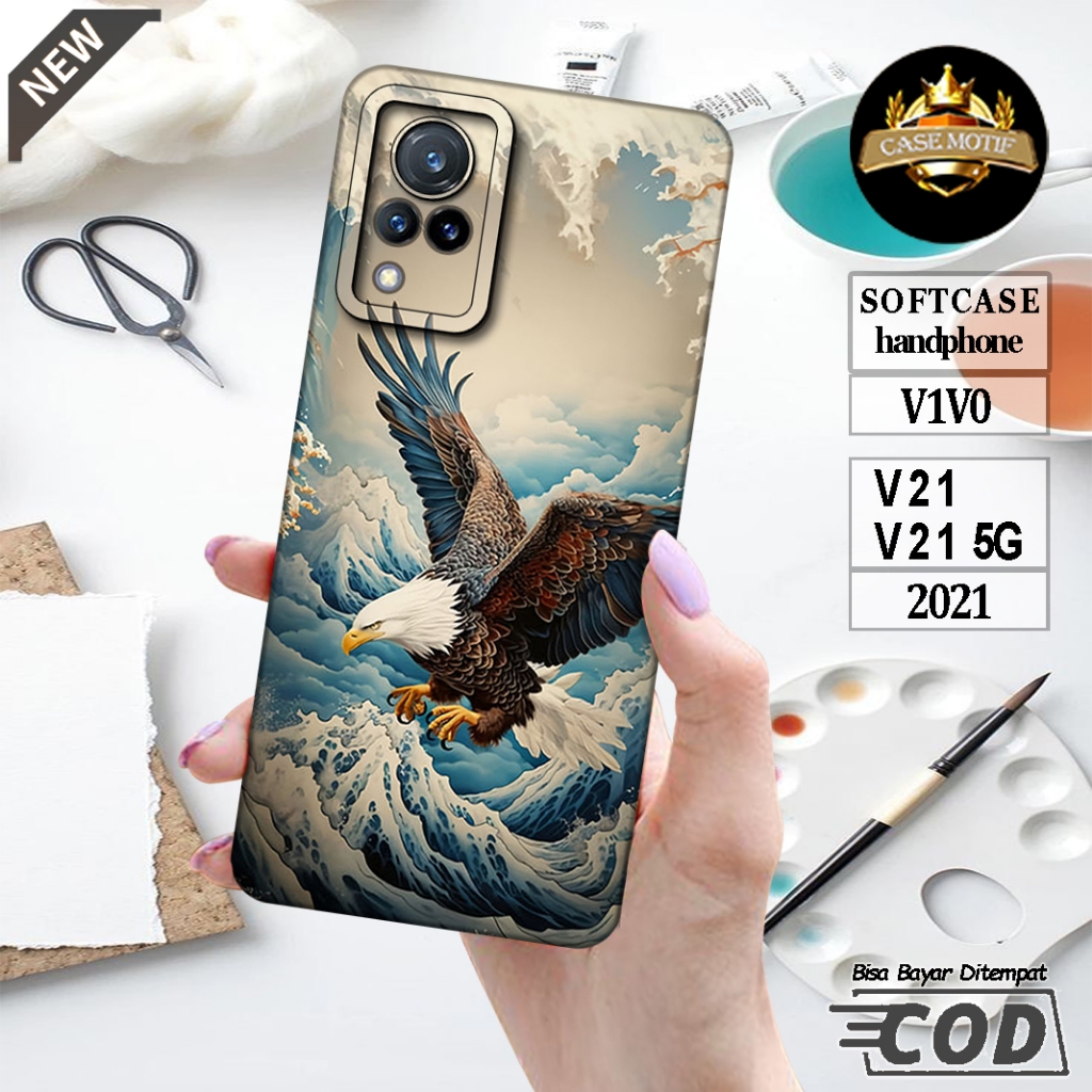 Softcase Hp VIVO V21 Casing VIVO V21 Terbaru 2021 Aksesoris Softcase Casing Silikon Case Hp Murah