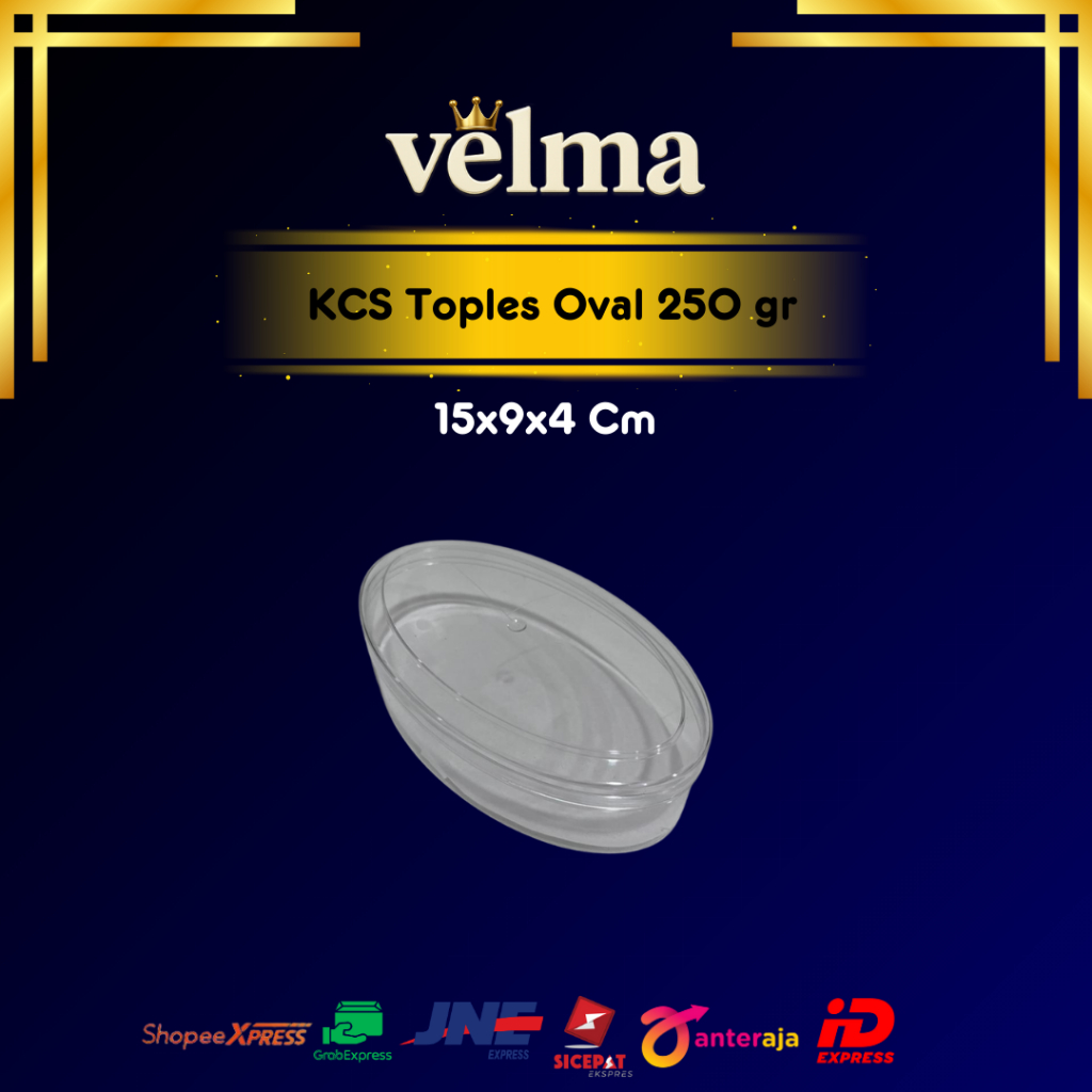 KCS Toples Oval 250 gr