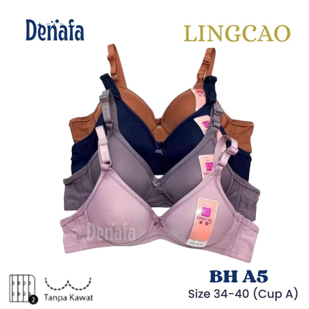 Bh Lingcao Original / Bra Push Up Bh Busa Tanpa Kawat Lingcao A5