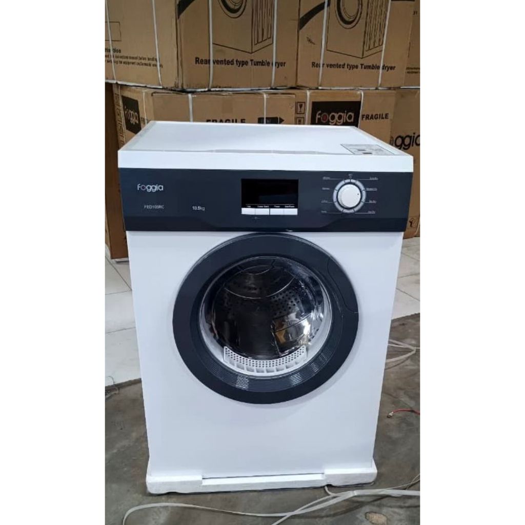 DRYER FOGGIA/ KAPASITAS 10,5 KG/ KONVERSI GAS BAGIAN LUAR/ MESIN PENGERING LAUNDRY