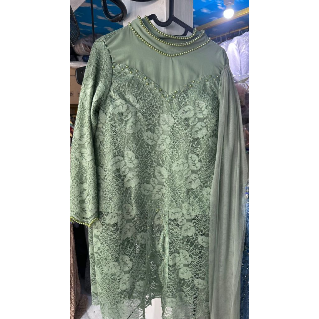 PL baju ibu hajat besan ijo Sagee