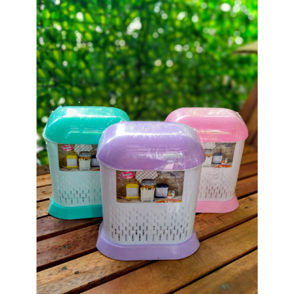 Tempat Sendok Tutup Lovenia Tempat Sendok Tower Wadah Sendok Tutup Pastel