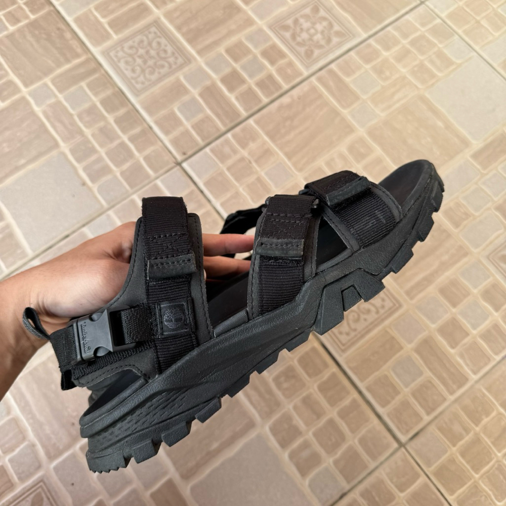 Timberland Garrison Backstrap Sandal Black (preloved)
