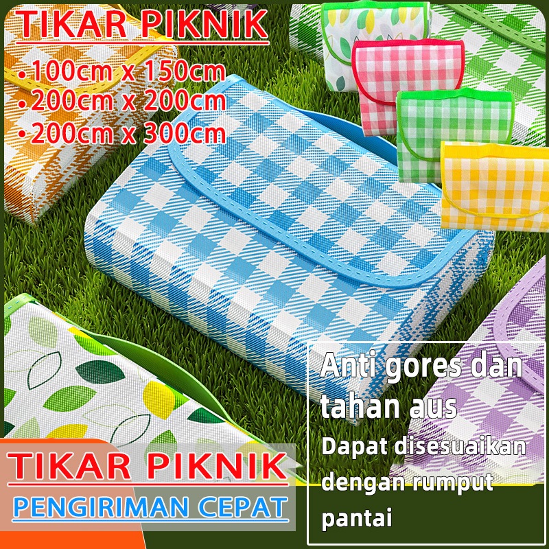 [kami] tikar lipat piknik waterproof tikar lipat piknik waterproof jumbo tikar piknik anti air