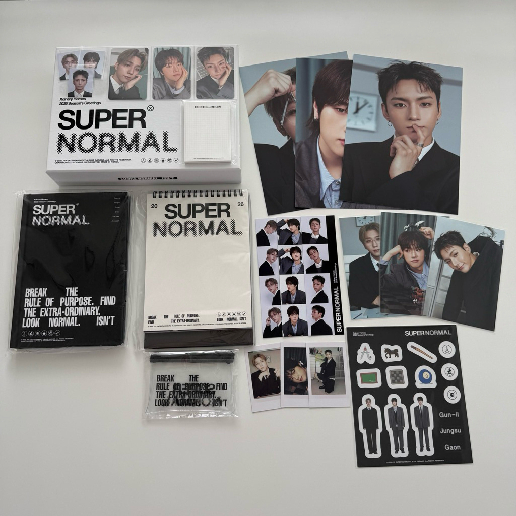 [SHARING] Xdinary Heroes 2026 Season's Greetings SUPER NORMAL SG26