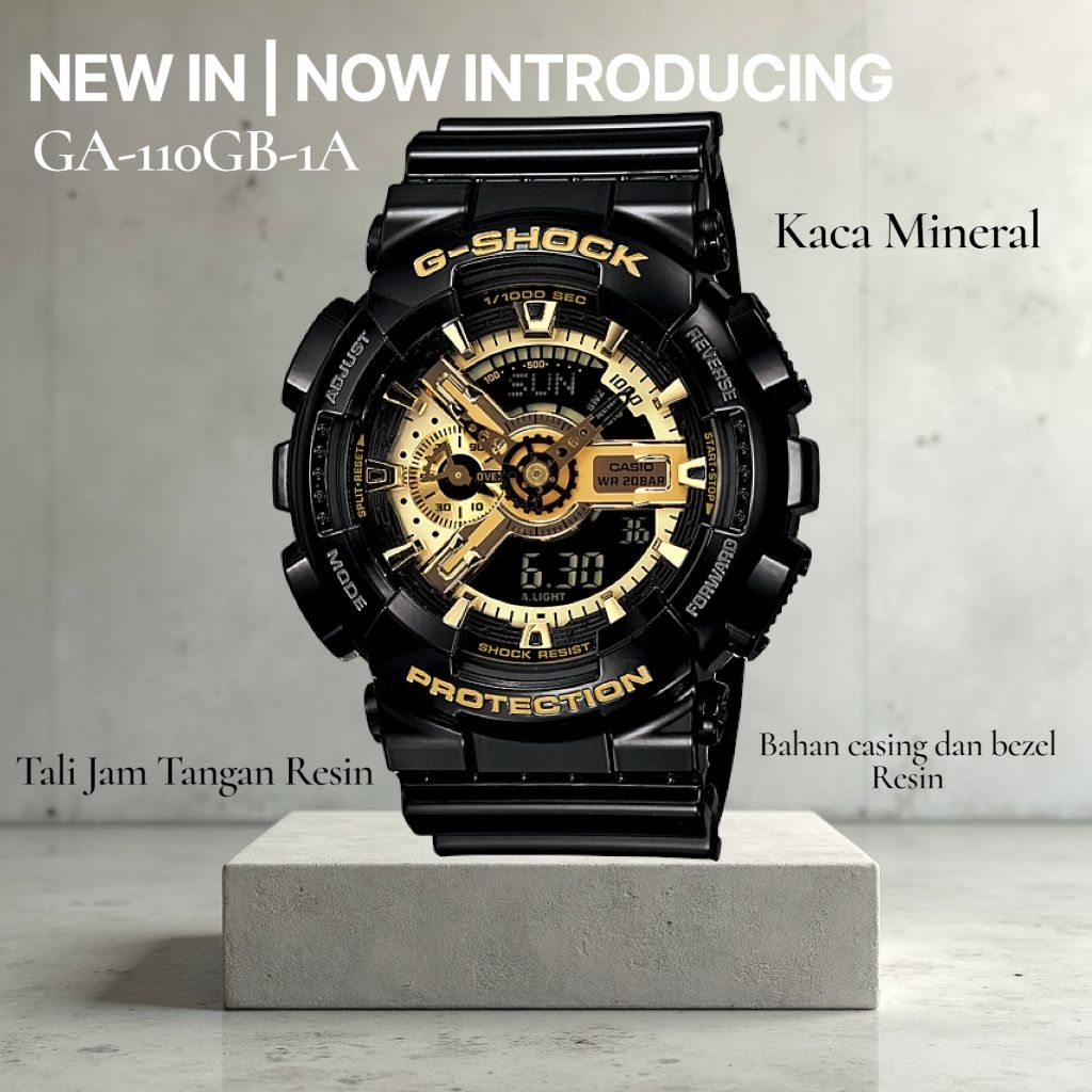 Jam Tangan Pria Merk Casio G-Shock Ori Bm Type : GA 110