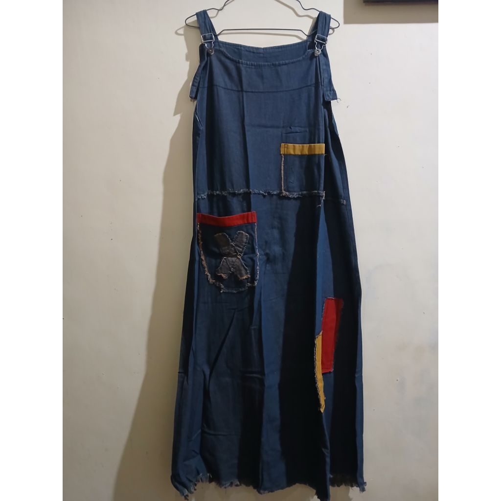 Preloved Overall Rok Jeans