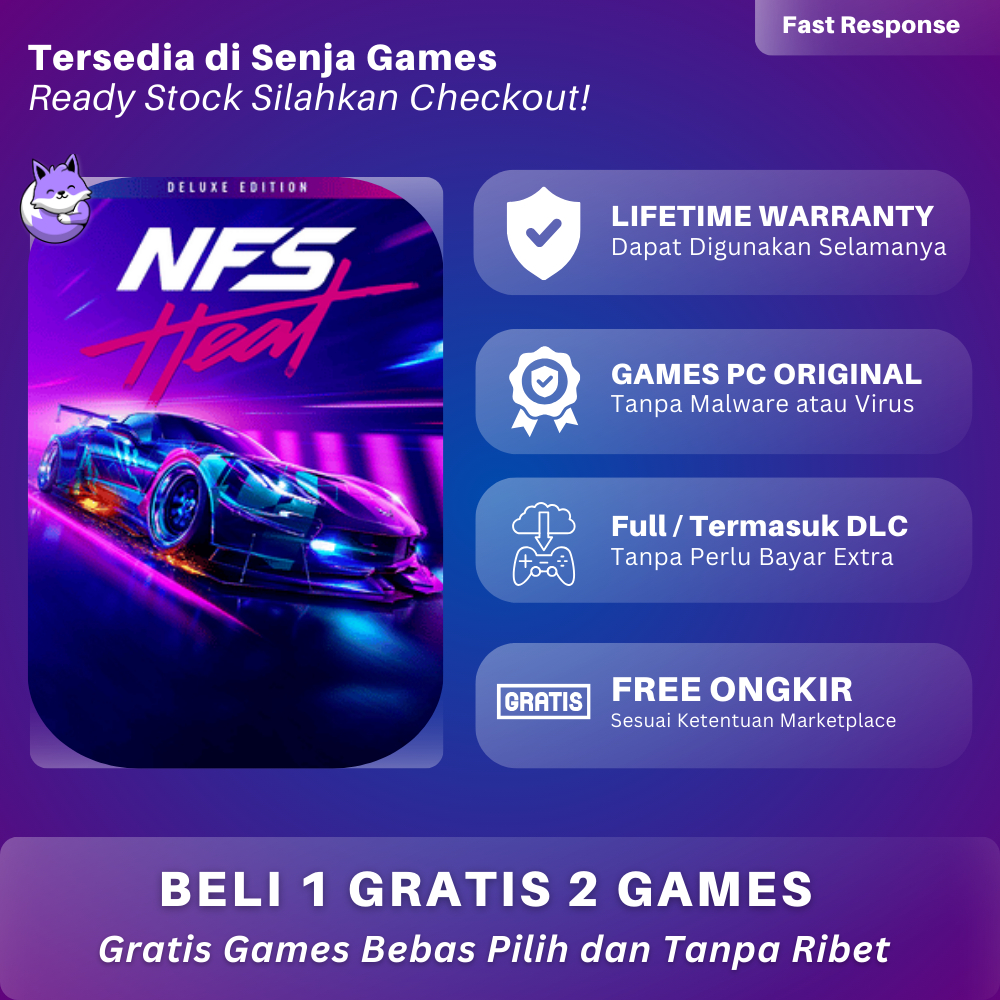 Need for Speed Heat / NFS Heat Deluxe Edition Original PC Game