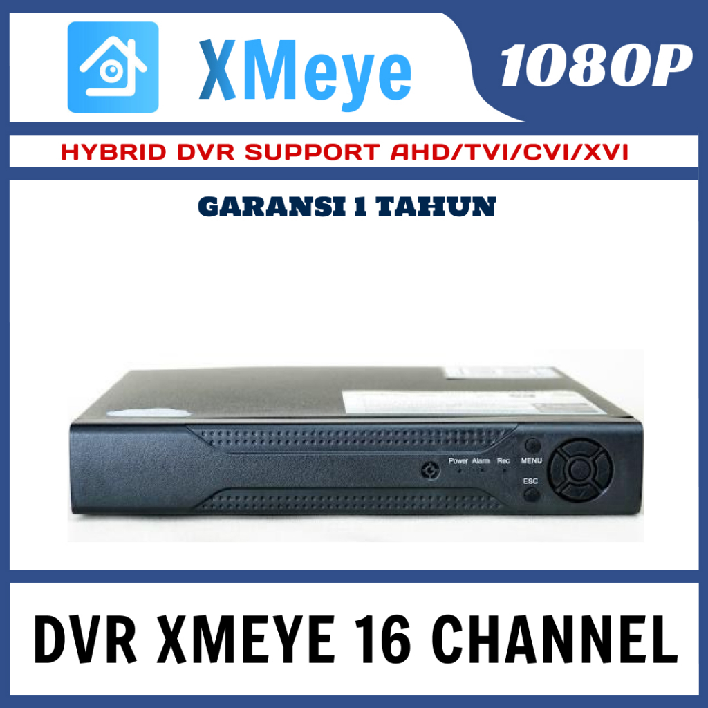 DVR 16 CHANNEL HYBRID DIGITAL VIDEO RECORDER