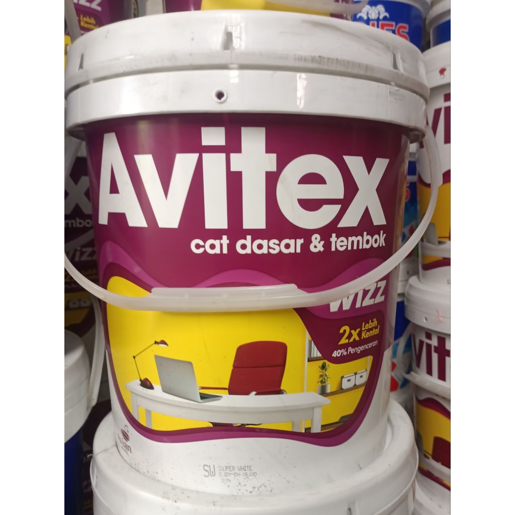 Cat Tembok Super Kental Avitex Wizz 20 Kg