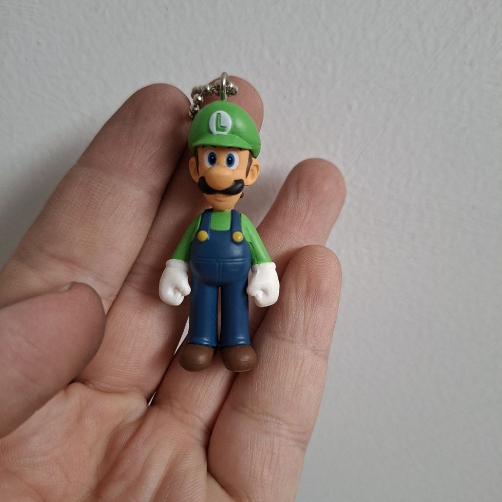 Luigi Figure Keychain ORI Nintendo