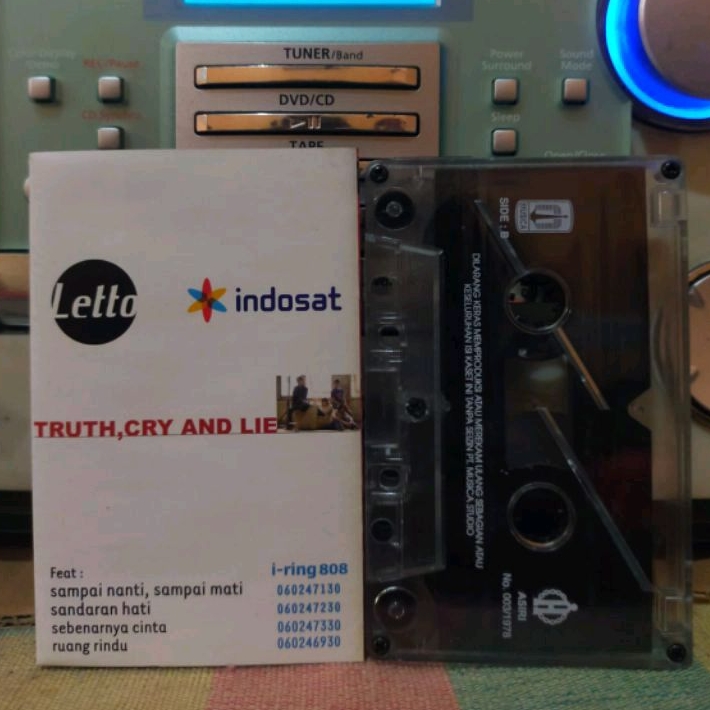 kaset pita Letto Truth,cry and Lie