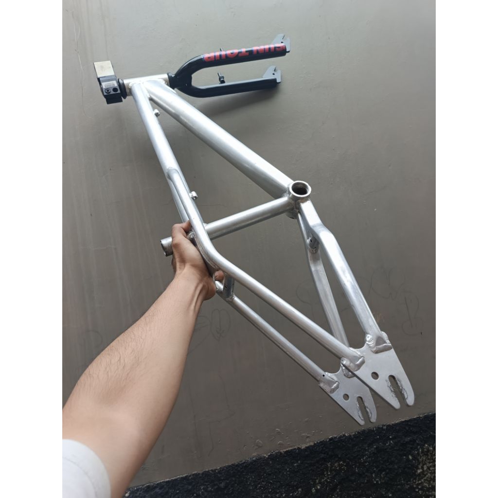 FRAME SET BMX 20 INCH ALLOY MONGOOSE PRO FIT FOR USER OSBMX STREET MID SCHOOL BMX RIDERS