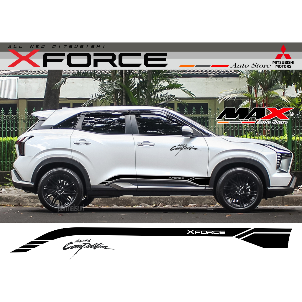 sticker mitsubishi xforce aksesoris mitsubishi xforce 2023 2024 2025
