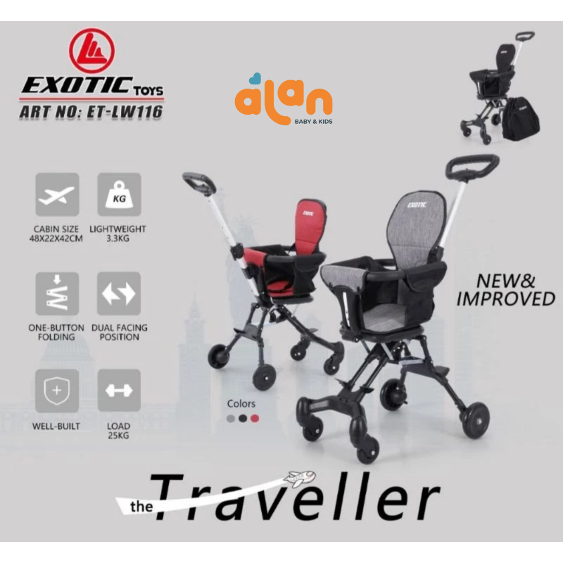 Exotic Stroller LW116 - Kereta Dorong Bayi