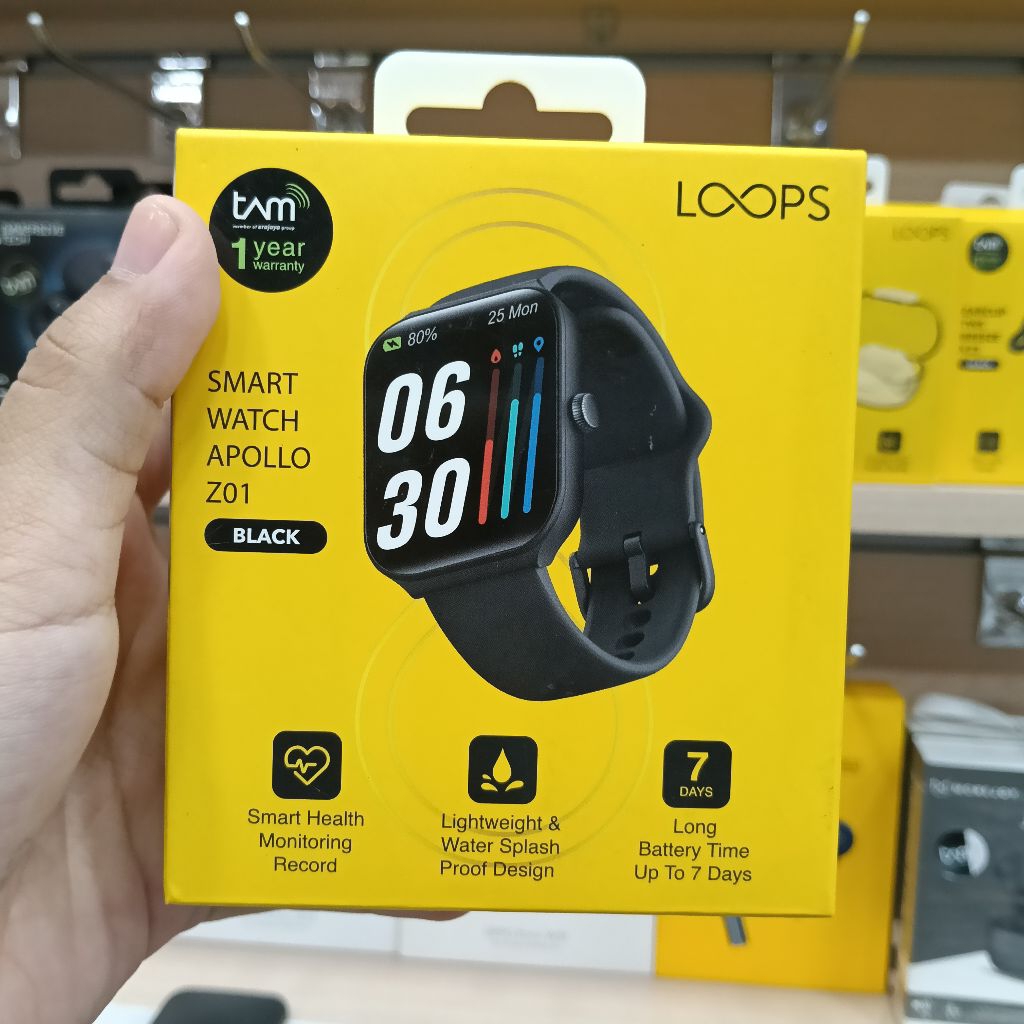 LOOPS SMARTWATCH APOLLO Z01 SECOND BEKAS ORIGINAL