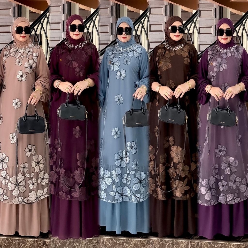 GAMIS BERUKAT RAYYANA SET BY M NABIL