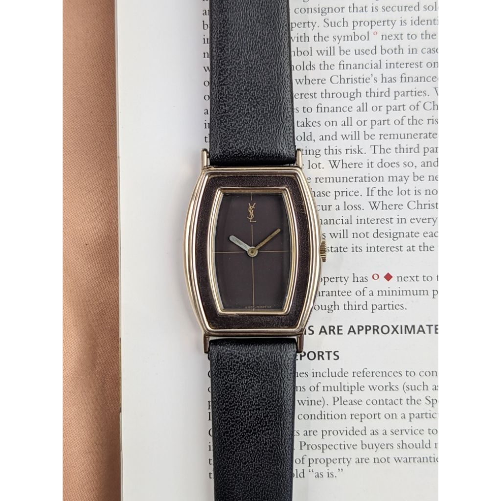 Jam Tangan YSL Vintage Manual Winding, Fashion Unisex Watch