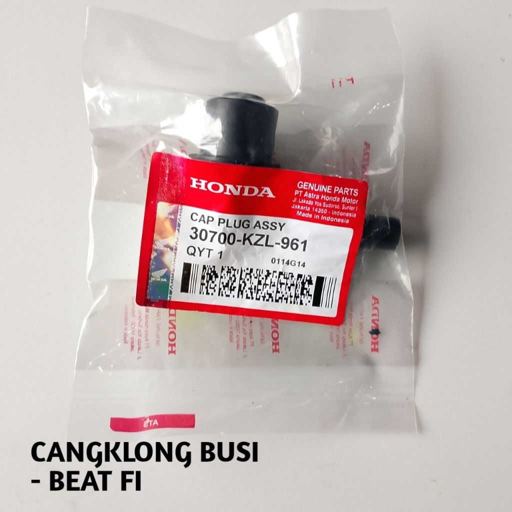 tutup busi motor Honda beat fi/ cangklong busi Honda beat fi