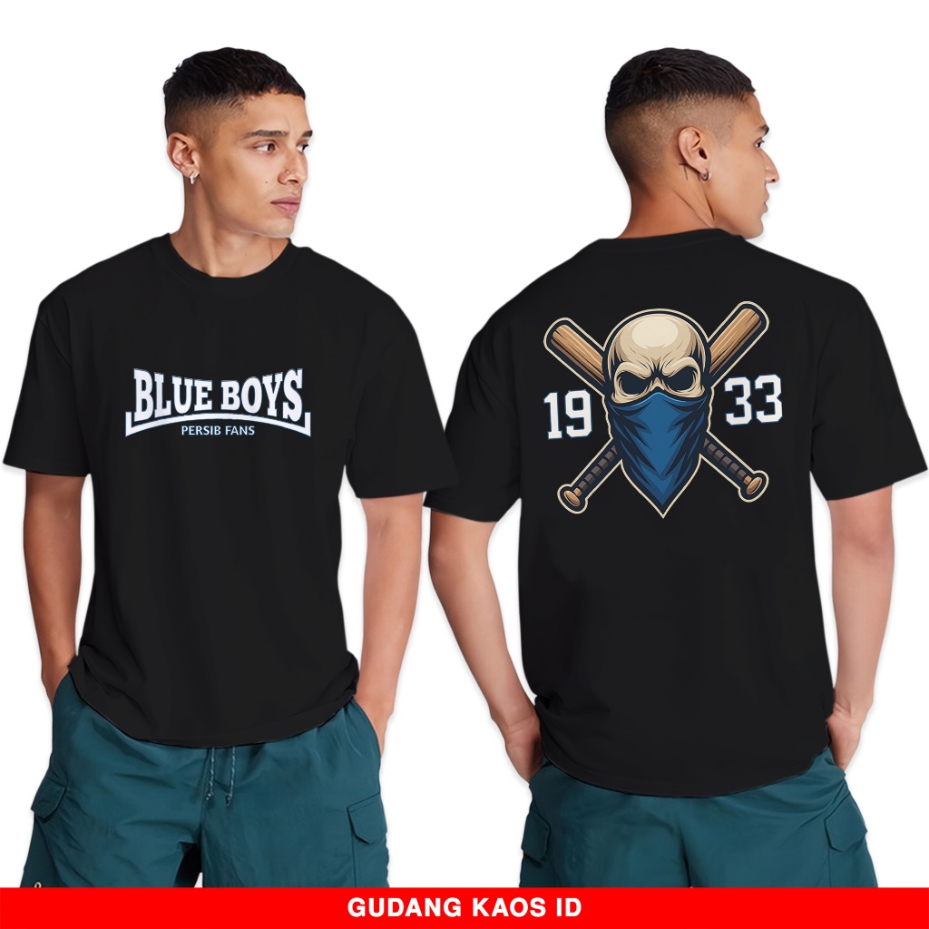 Gudang Kaos Blue Boys - Persib 21 - Kaos Supporter Persib Bandung - Baju Viking Maung Bandung - Baju