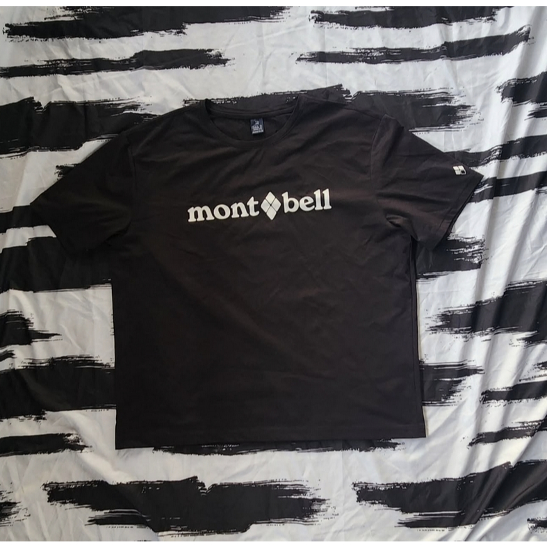 Kaos Montbell Hitam Original – Simple Outdoor Lifestyle