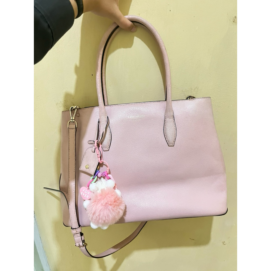 preloved kate spade bag baby pink