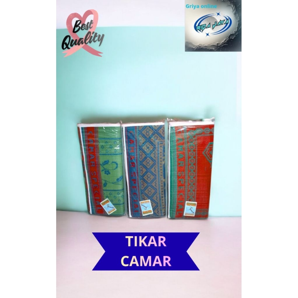 Tikar plastik lipat / samak plastik / kloso camar