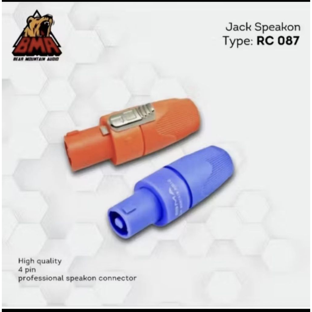 JACK SPEAKON RC087 BMA ORIGINAL/JACK SPIKON BMA ORIGINAL