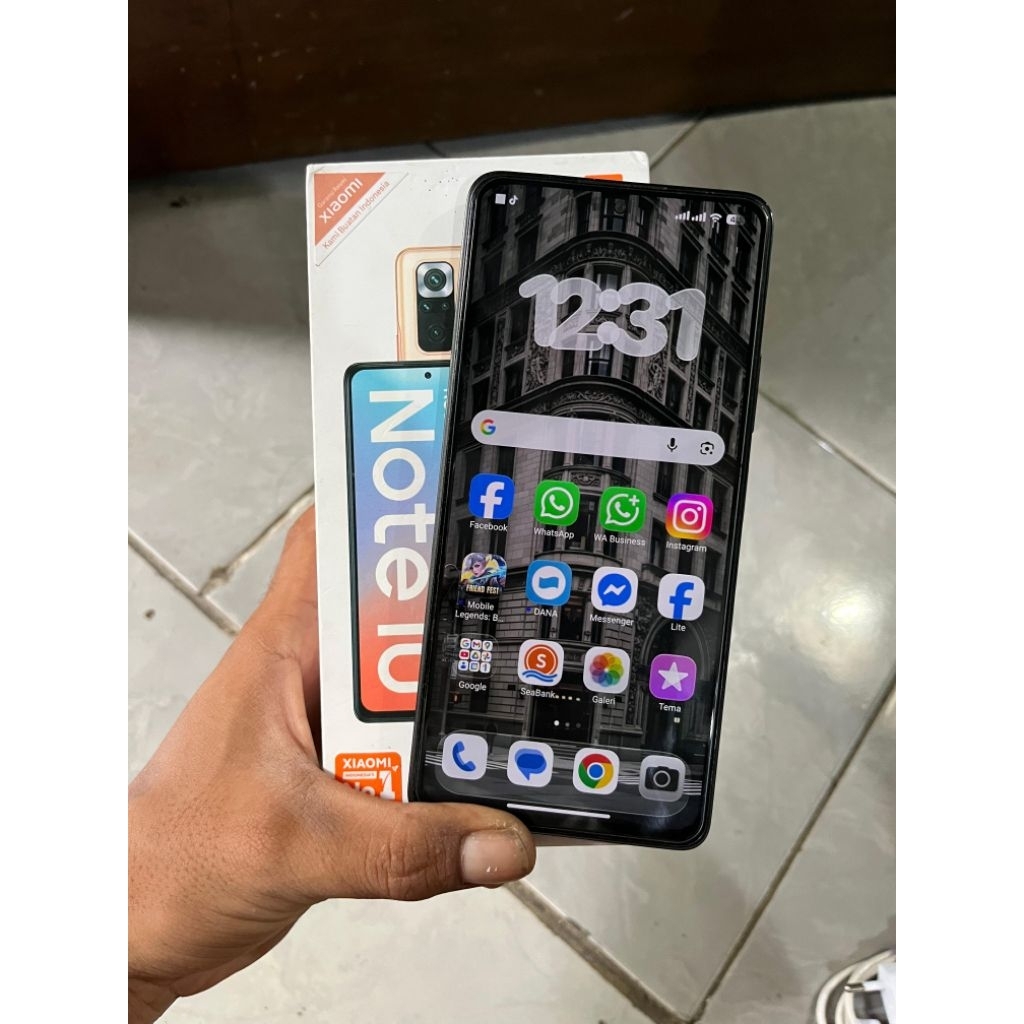 Redmi note 10 pro 8/128gb second mulus original