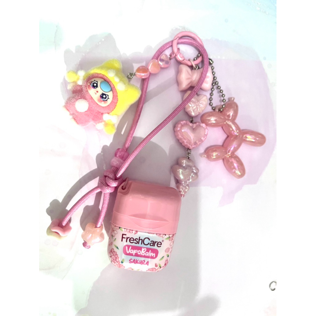 VapoBalm Sakura FreshCare Gantungan Tas Kunci dompet