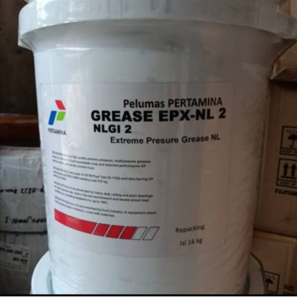 Pelumas Pertamina Grease EPX-NL 2 NLGI Extreme Pressure