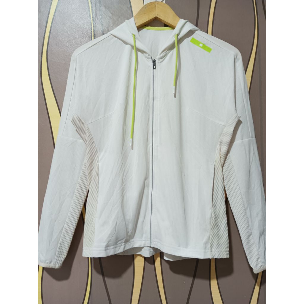 Kolon Sport Hoodie Zip Running Wanita Second