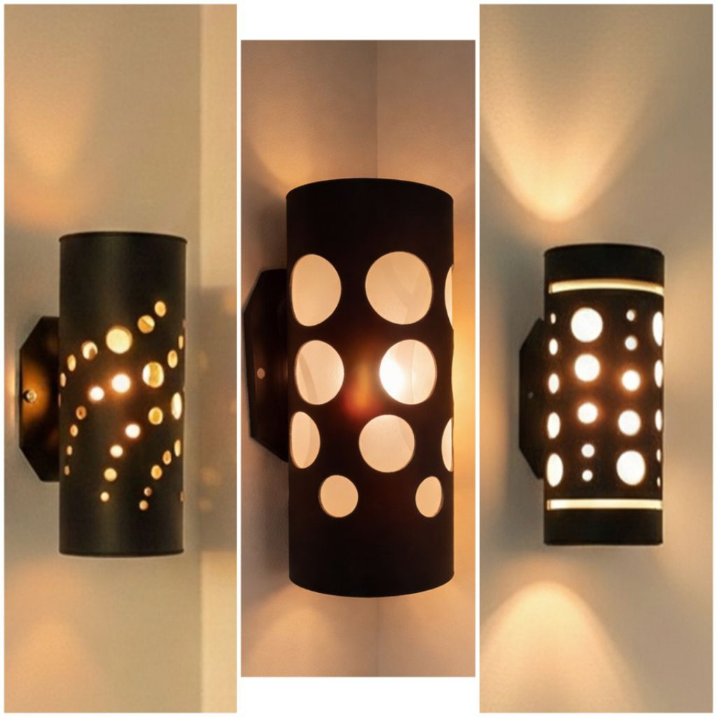Lampu dinding Lampu pilar teras Minimalis