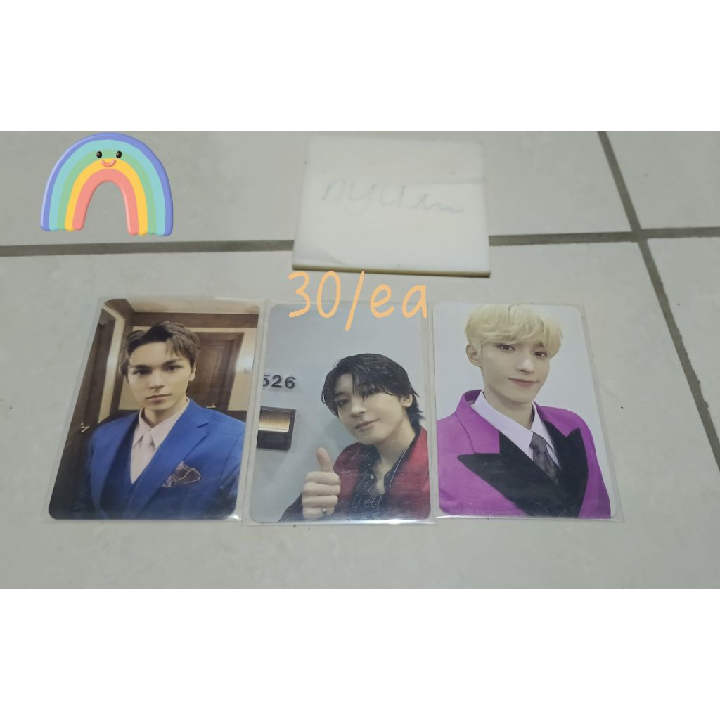 Official Seventeen Photocard Wonwoo DK Vernon Carver STF Wonwoo