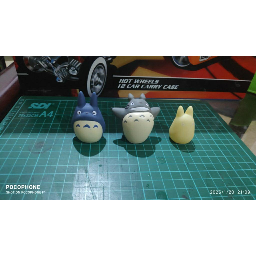 my neighbors totoro ghibli finger doll set 3 pcs