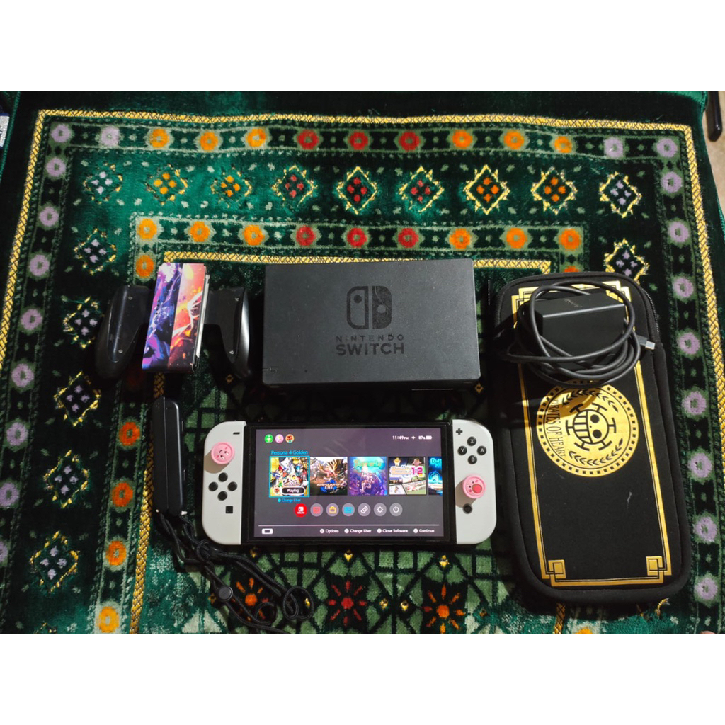 Nintendo Switch oled cfw dual boot 512gb~nintendo switch oled cfw