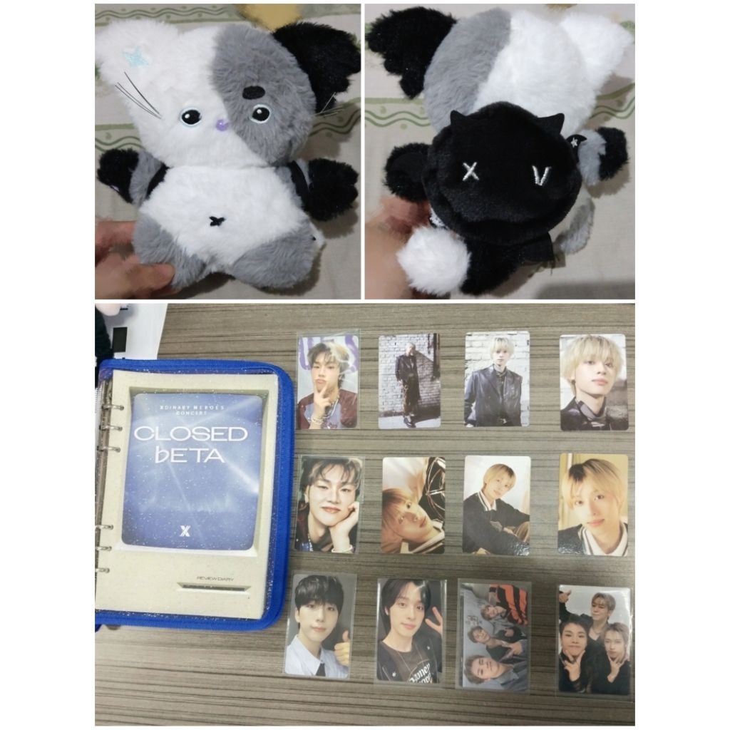 [BACA DESC] Xdinary Heroes Monsters Xmons Plush Original Nyangduu merch item monster Villains Backpa