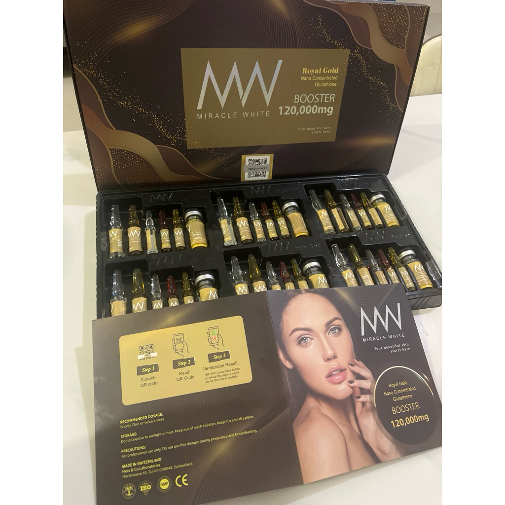 Miracle white royal gold 120.000 mg