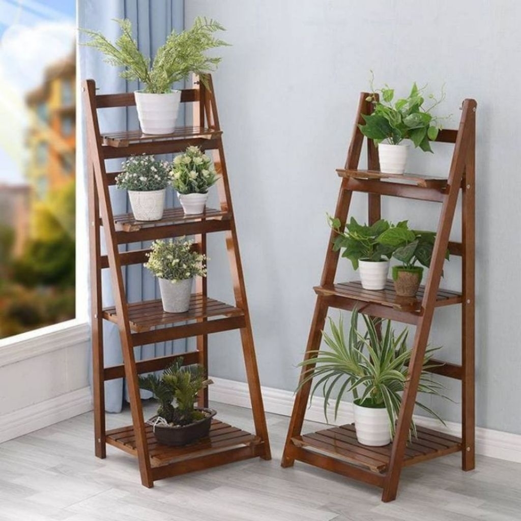 rak kayu lipat, rak susun, rak display, rak serbaguna