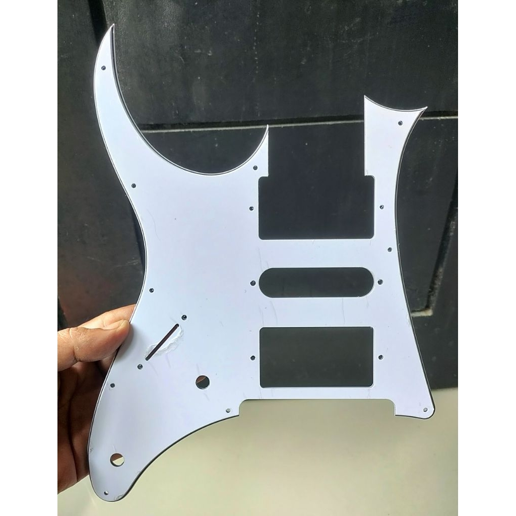 Pickguard Gitar Ibanez kidal Left hand Original 3 Ply white
