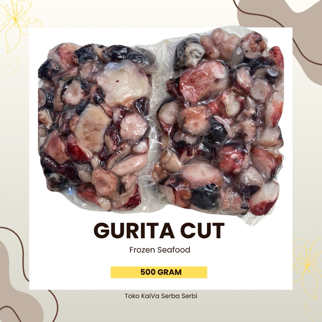 GURITA CUT 500 GRAM | OCTOPUS | GURITA TAKO OCTOPUS | TAKOYAKI