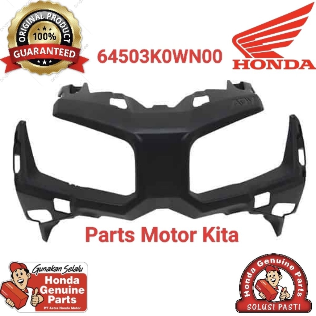 Cover FR Center ADV 150 dan ADV 160 / Garnish Lampu Depan ADV 150 & ADV 160 - 64503K0WN00