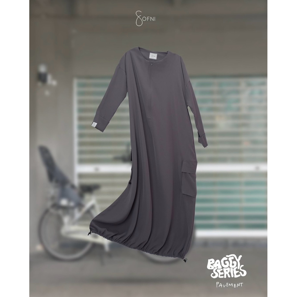 Baggy Abaya Pavement Sofni