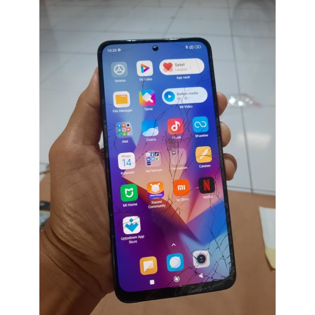 lcd redmi note 10 /note 10s ori minus murah