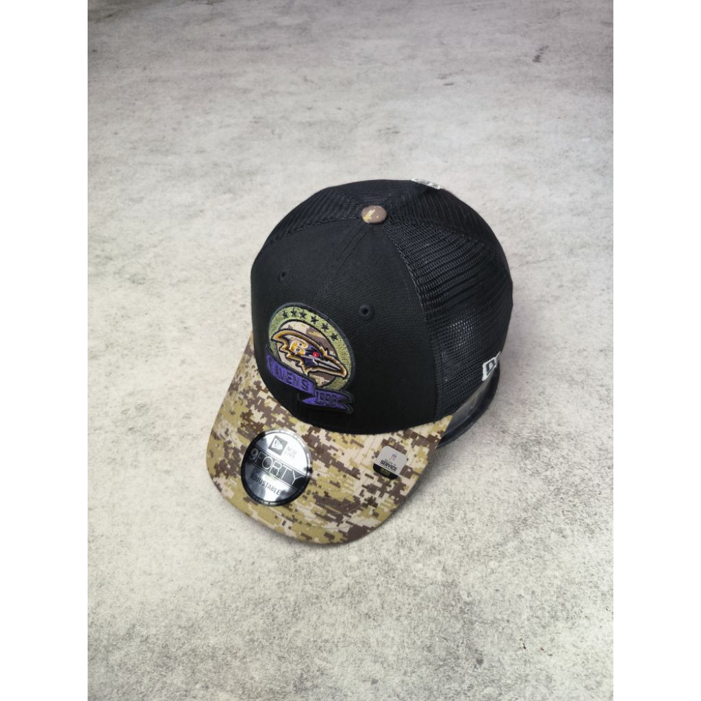 Topi Caps Snapback New Era 9Forty x NFL x Baltimore Ravens