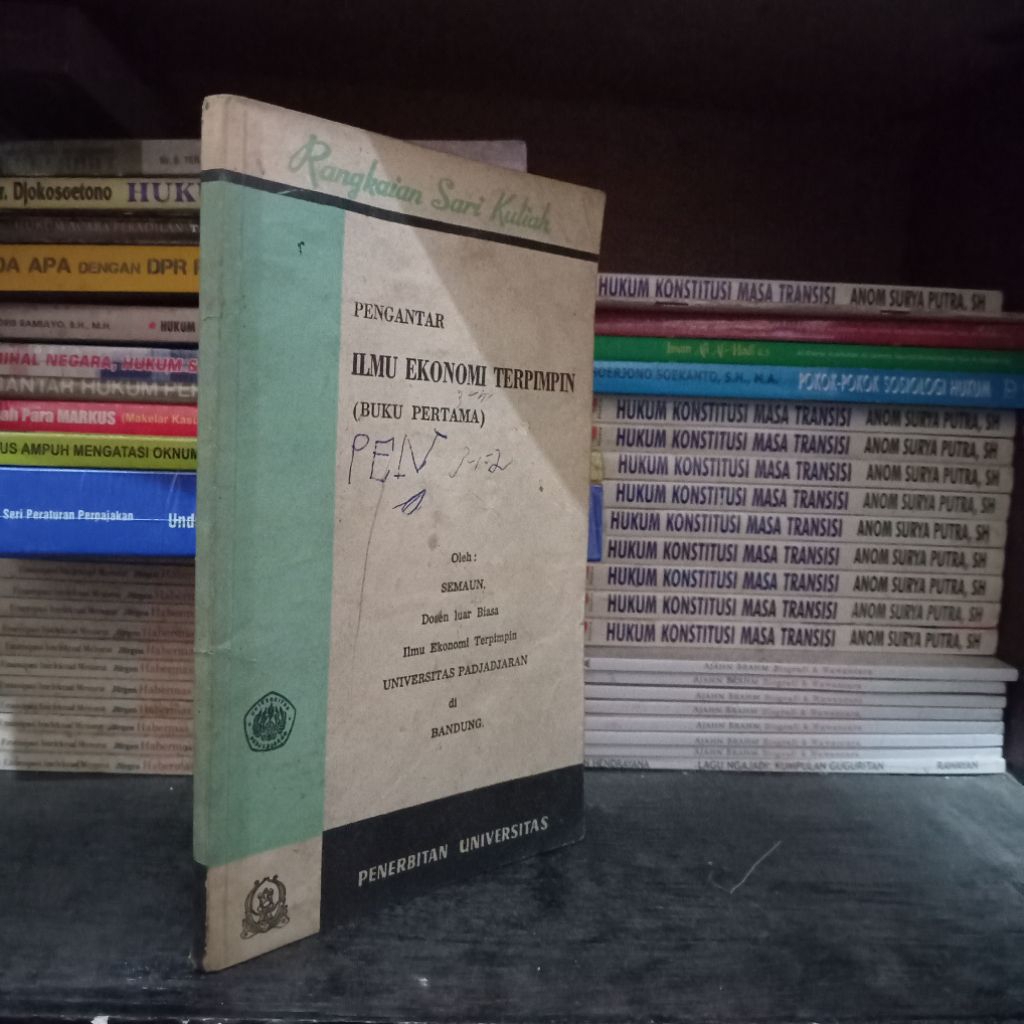 buku pengantar ilmu ekonomi terpimpin#rak hitam
